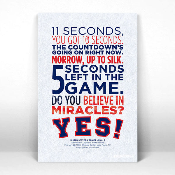 Yes, Al, We Do Believe In Miracles