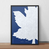 Blue and White - Poster - 2